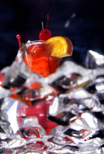 Miami blues cocktail