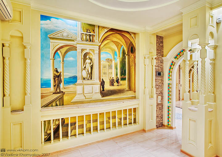 Italian wall painting