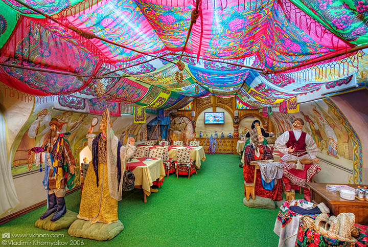 Restoraunt in ethnic style, Kyiv