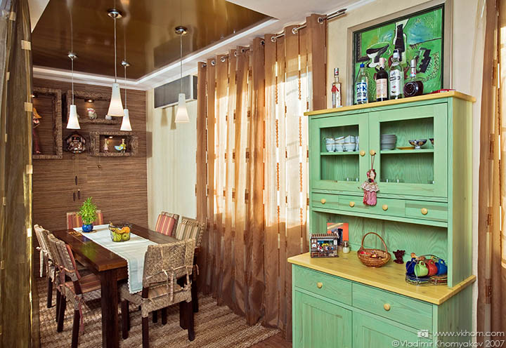 The dining-room in 