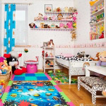 The children room for girl