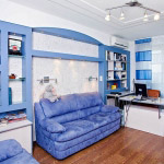 The sitting-room with work space