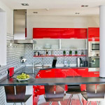 The kitchen in high-tech style